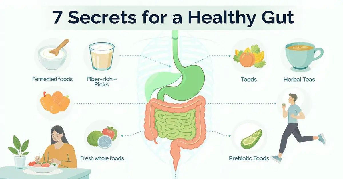 Secrets of the Human Gut – Healthy digestive system and overall wellness