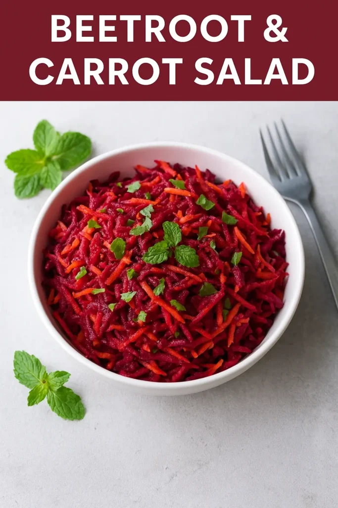 beetroot and carrot salad recipe