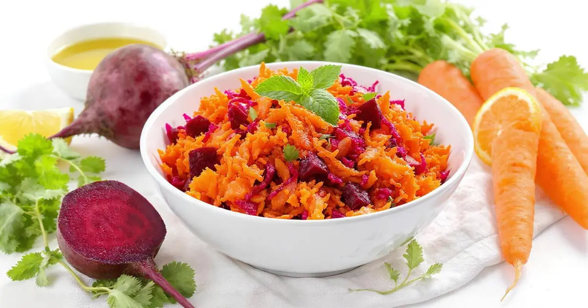 beetroot and carrot salad recipe