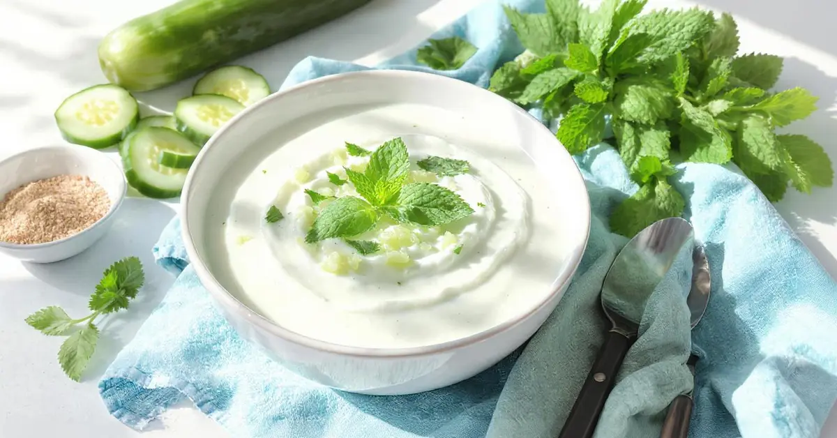 cucumber and mint raita recipe
