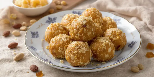 Peanut Ladoo Farali sweet recipe