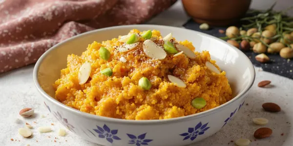 Rajgira Halwa vrat sweet recipe