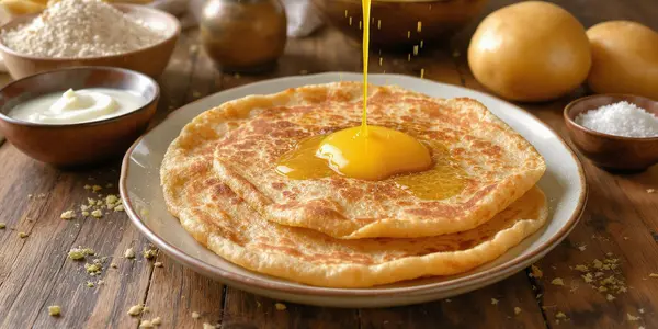 Rajgira Paratha Farali vrat recipe