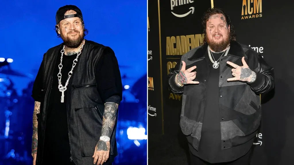 Jelly Roll before and after his 200-pound weight loss transformation