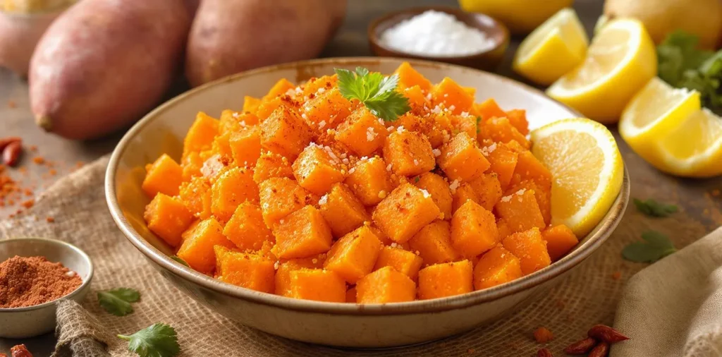 Sweet Potato Chaat Farali snack