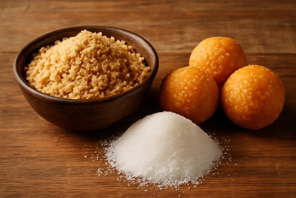 Bura sugar vs white refined sugar – healthy alternative comparison