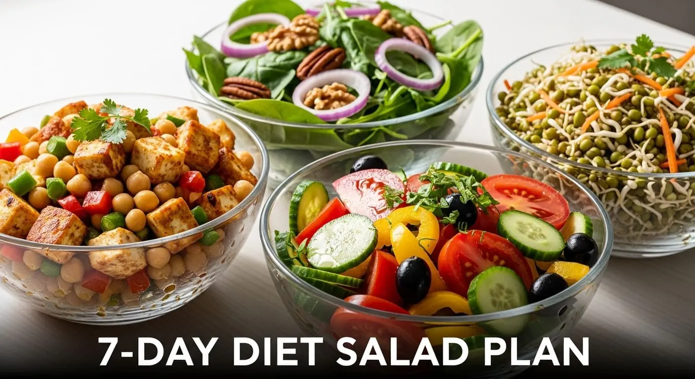 7-Day Diet Salad Plan for Healthy Weight Loss