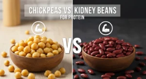 Chickpeas vs Kidney Beans comparison for protein and nutrition