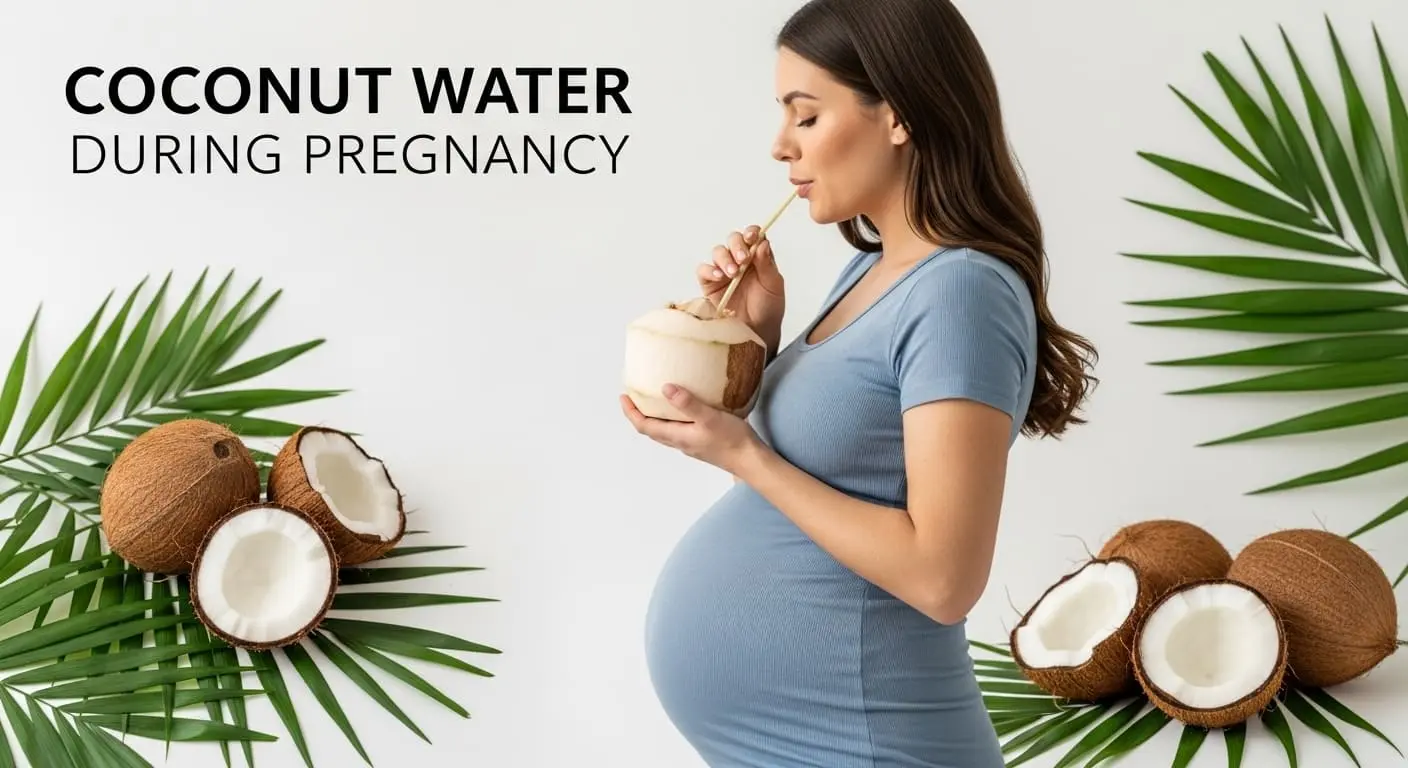 Coconut water during pregnancy – safe, hydrating, and nutritious drink for expecting moms