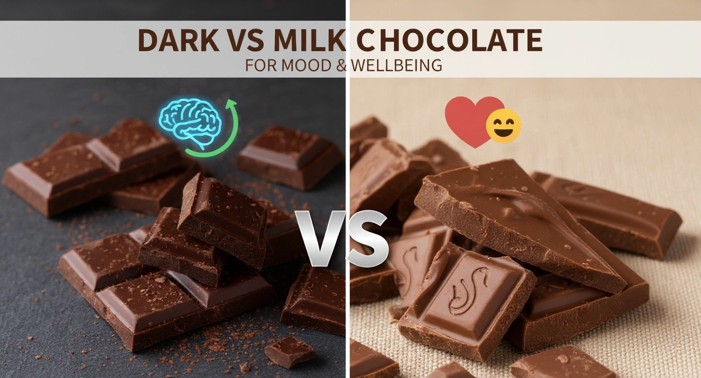 Dark Chocolate vs Milk Chocolate – which one is better for mood and happiness
