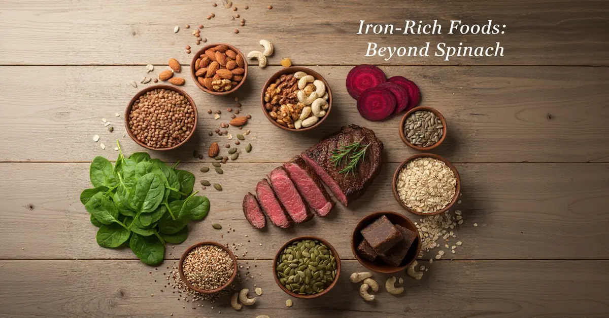 Iron-Rich Foods: Why Palak Alone is Not Enough