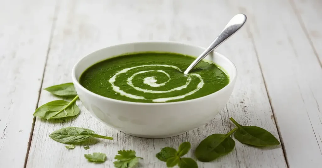 Palak Soup Recipe for Weight Loss and Immunity