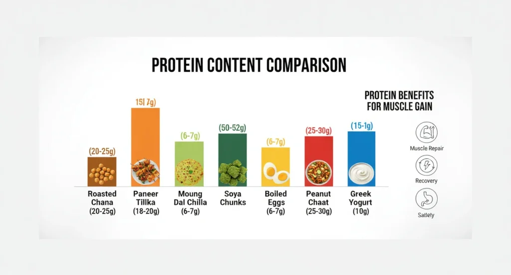 High-Protein Indian Snacks