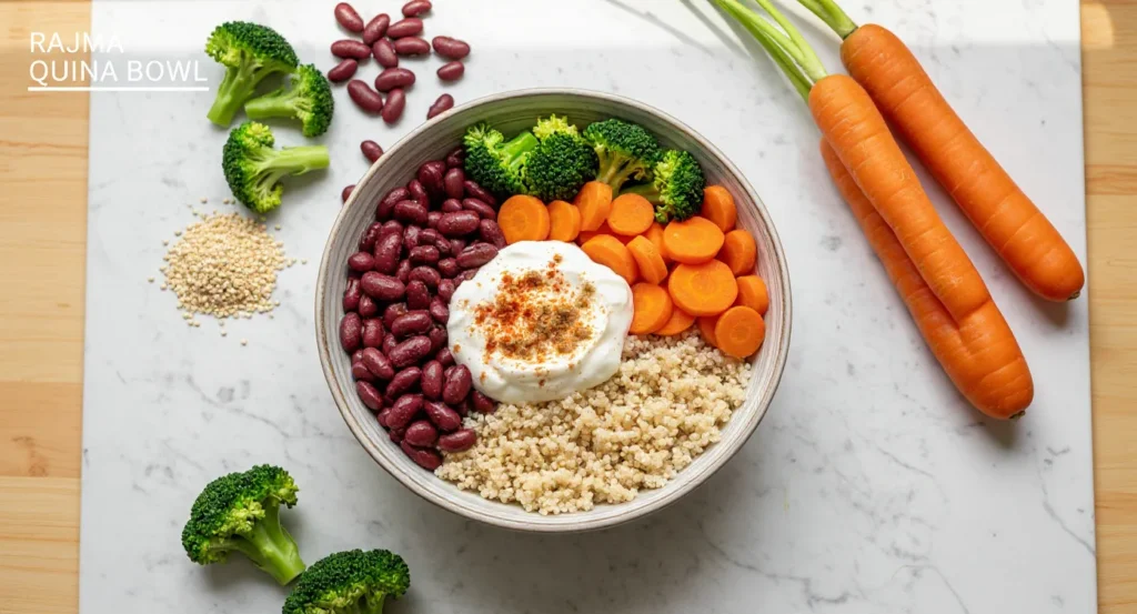 Rajma Quinoa Bowl Diet Recipe