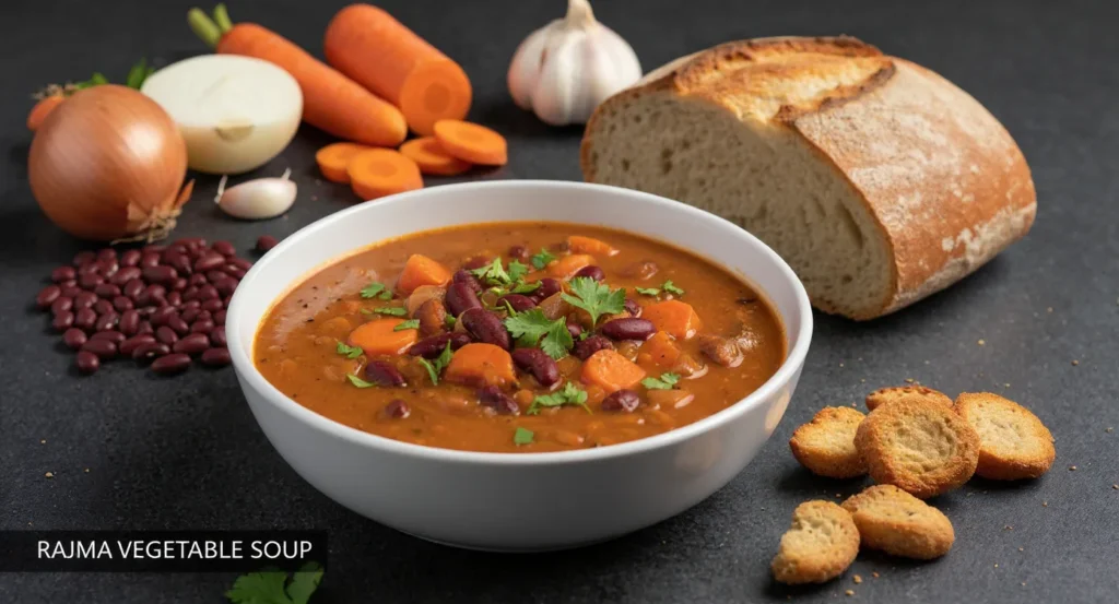 Kidney Bean Vegetable Soup Recipe