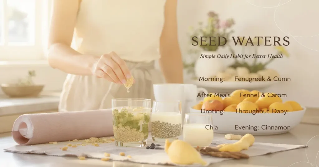 Fennel Seed Water for Daily Wellness and Digestion, Supports Metabolism and Hydration Naturally