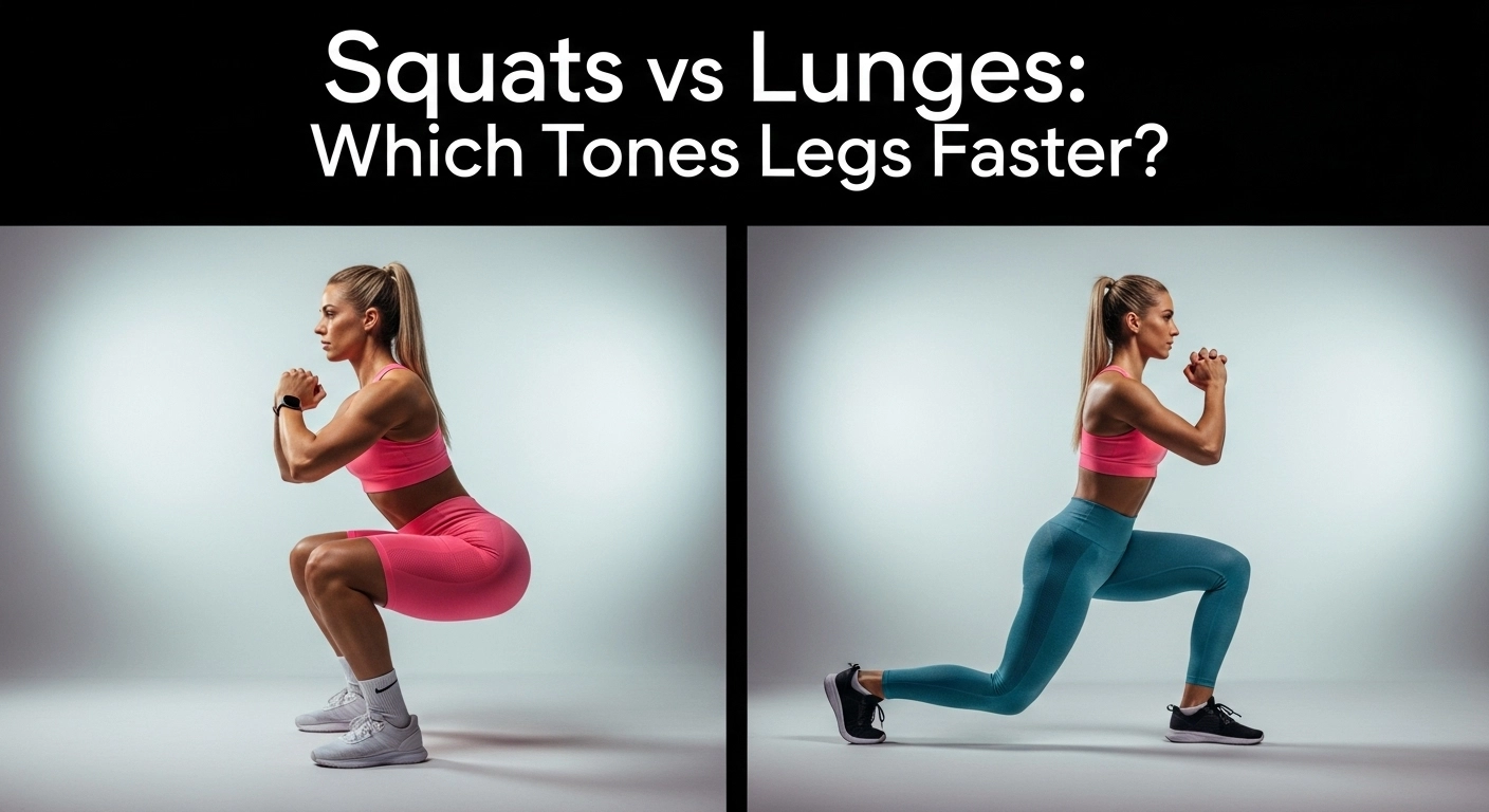 Squats vs Lunges comparison – best exercise for leg toning and strength