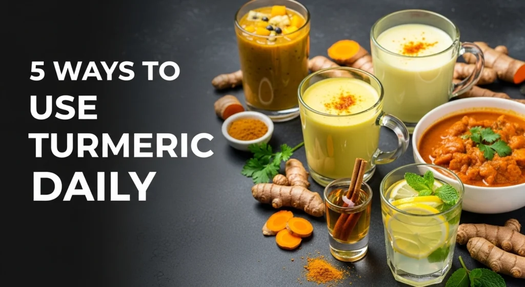 Daily turmeric usage ideas