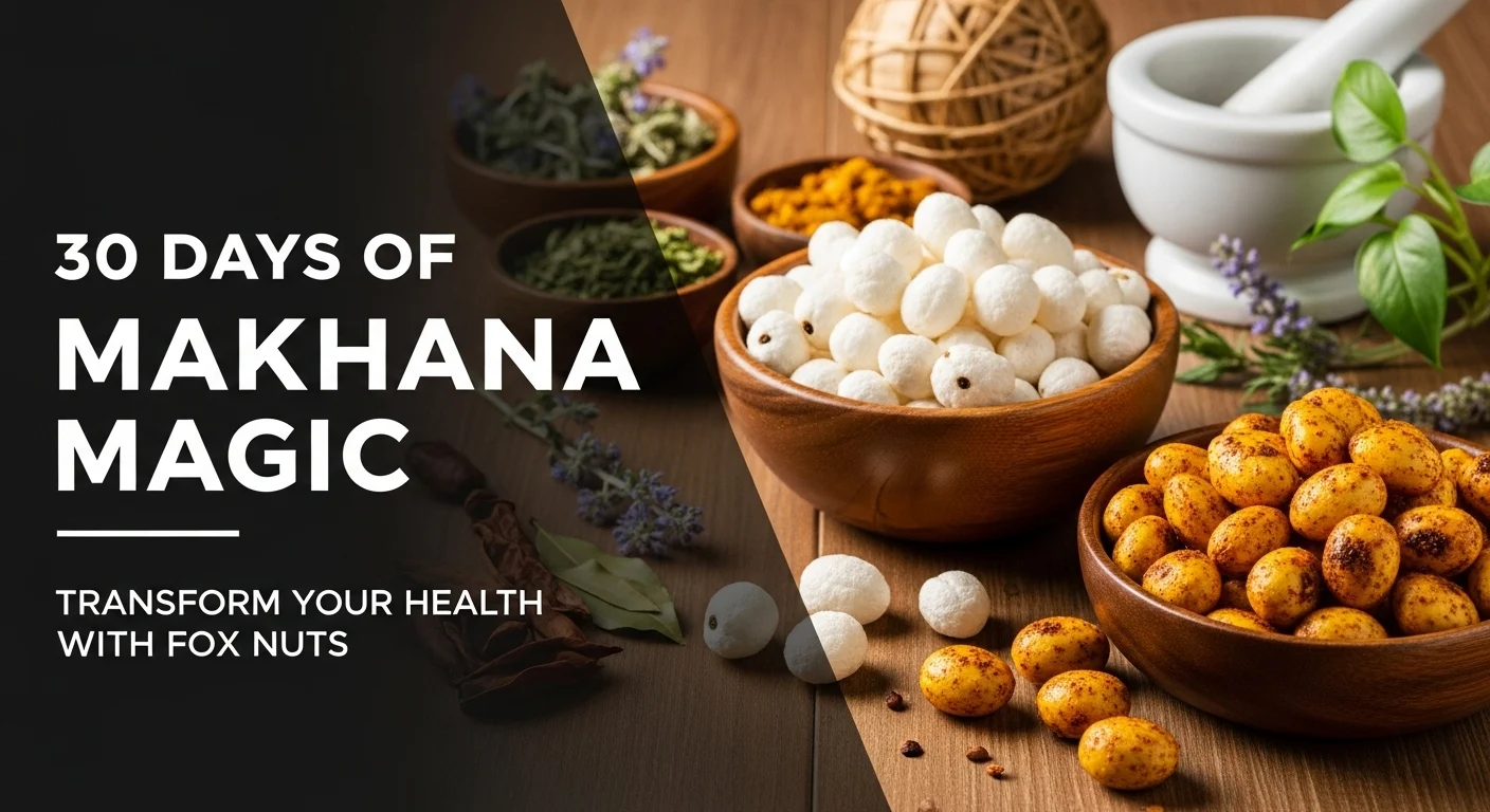 Eat Makhana Daily for 30 Days Benefits