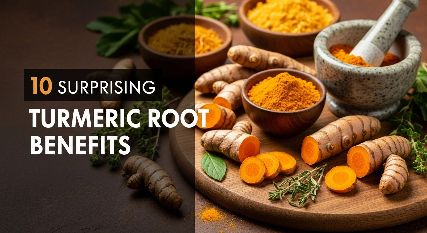 Benefits of fresh turmeric root