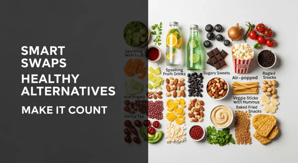 Healthy food alternatives to replace sugar and junk food