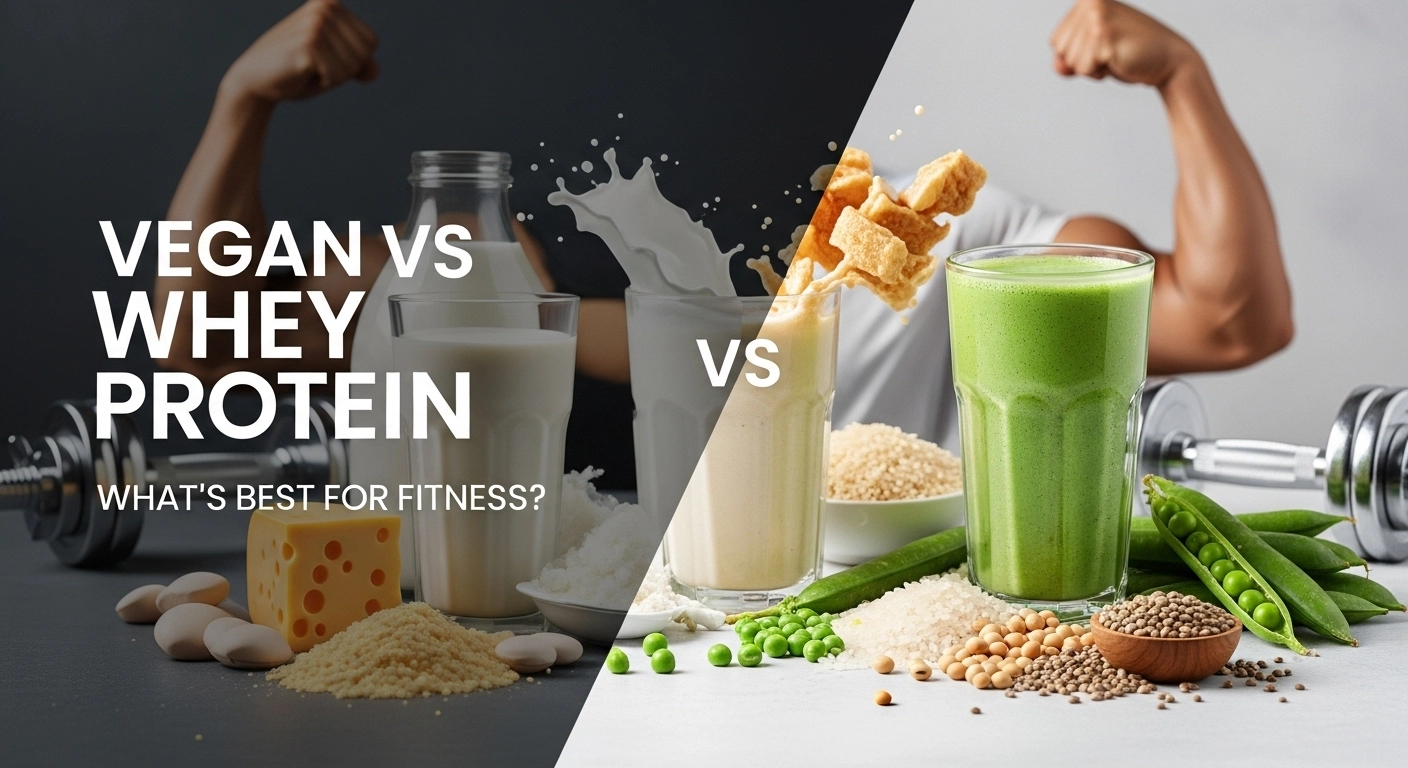 Vegan Protein vs Whey Protein Comparison for Fitness