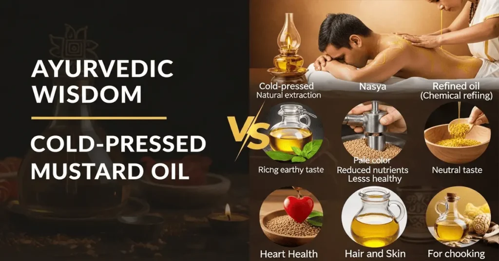 Ayurvedic Wisdom of Cold Pressed Mustard Oil for Health and Wellness