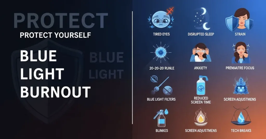 Protect Yourself from Blue Light Burnout and Digital Eye Strain