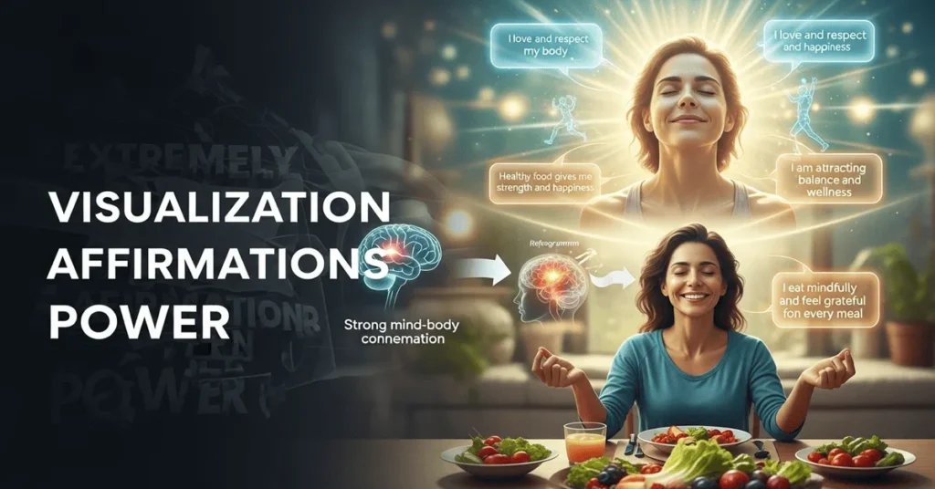Visualization and Affirmations for Healthy Eating Motivation