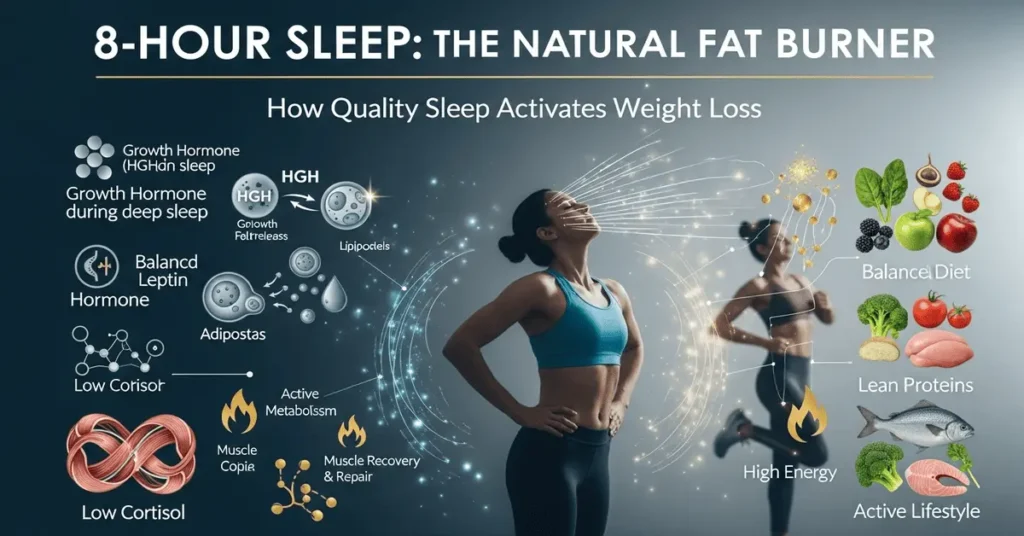 Comparison of 8-hour sleep vs 6-hour sleep and their impact on weight loss
