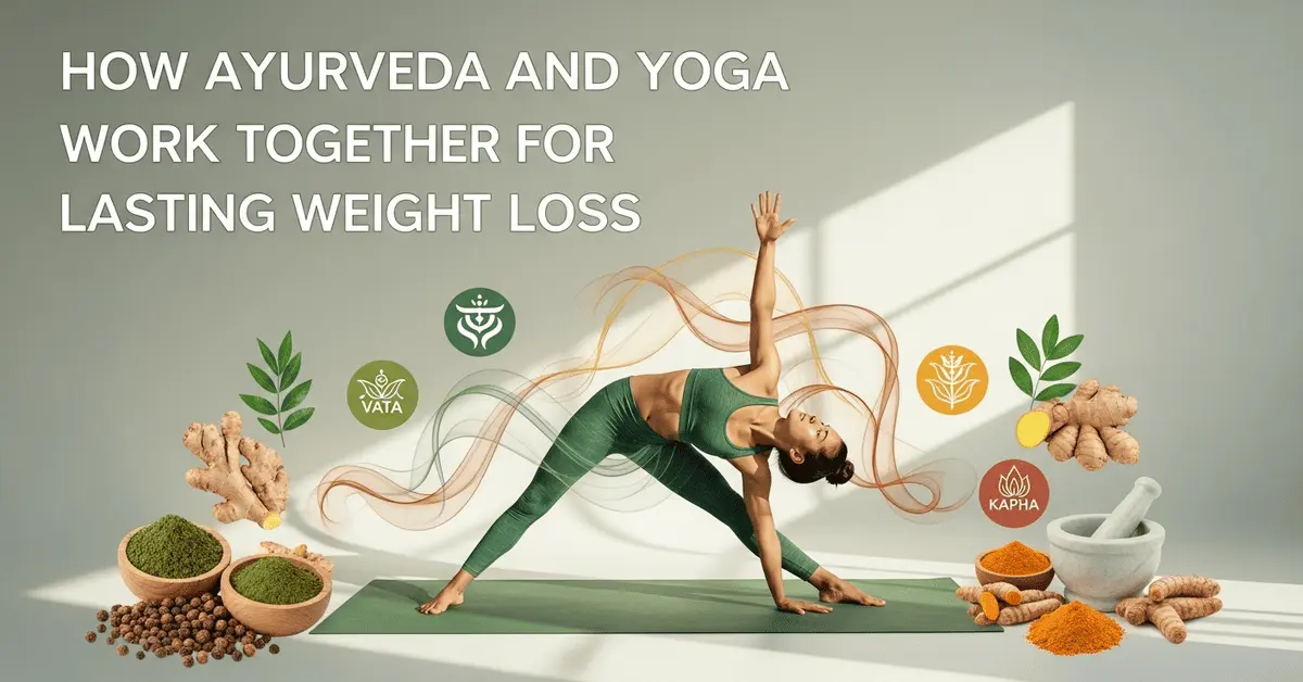 Ayurveda and Yoga working together for natural weight loss