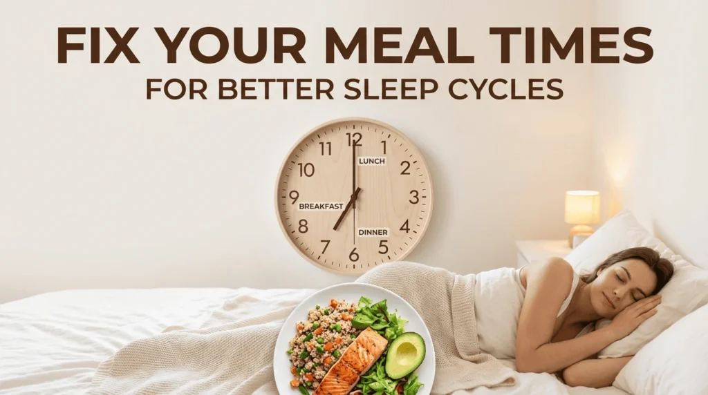 Fix meal times for sleep cycles