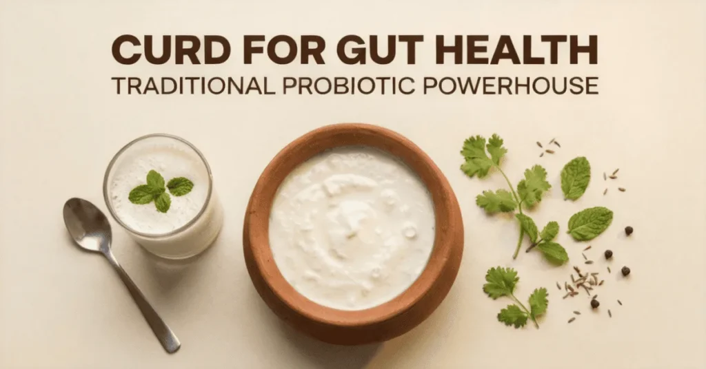 “Curd gut health benefits with natural probiotics for digestion”