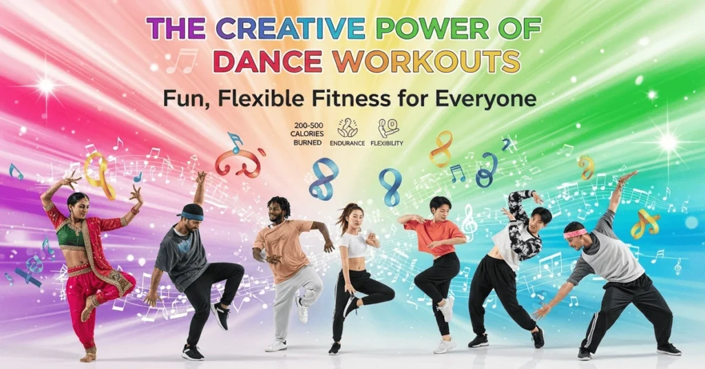 Dance workout styles showing variety and fun for fitness