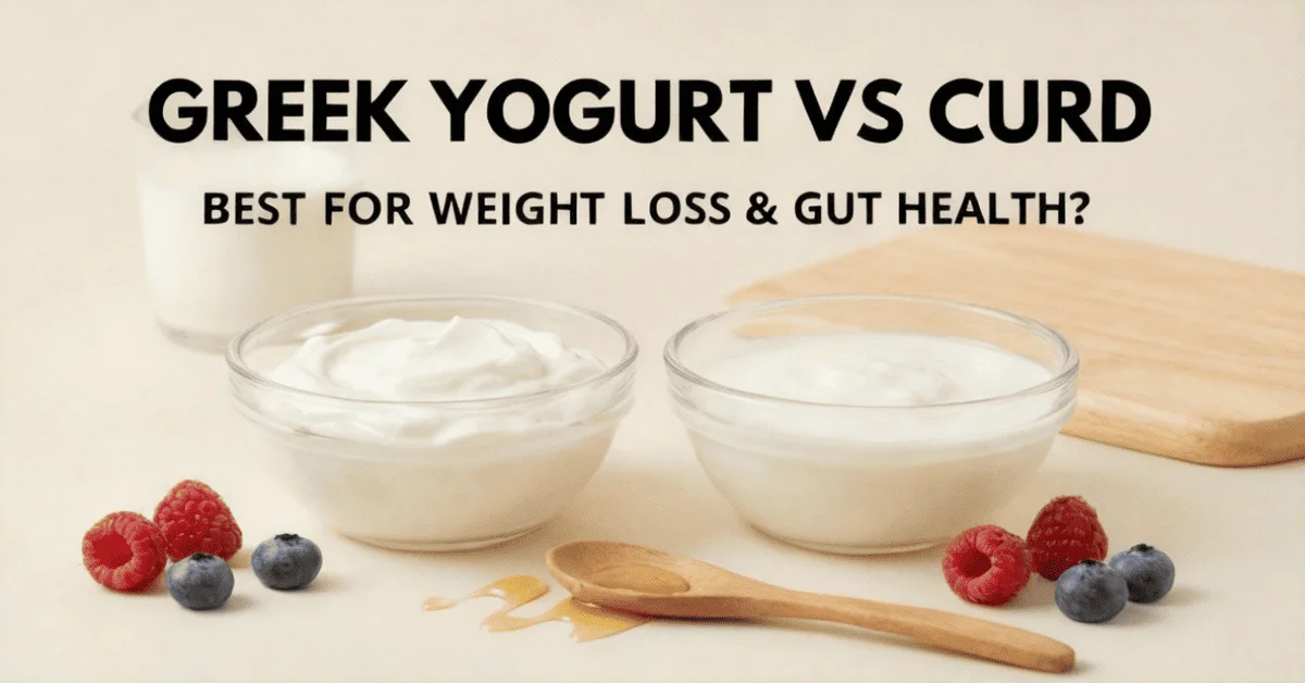 “Greek yogurt vs curd comparison – texture, nutrition, and health benefits”