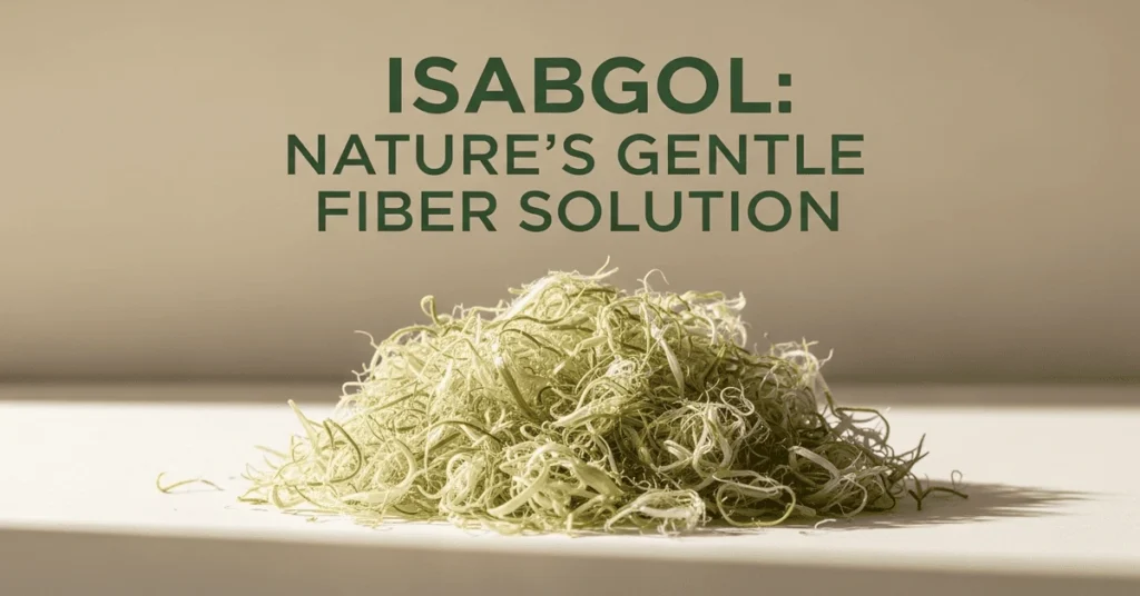 Isabgol husk as a natural fiber solution for constipation