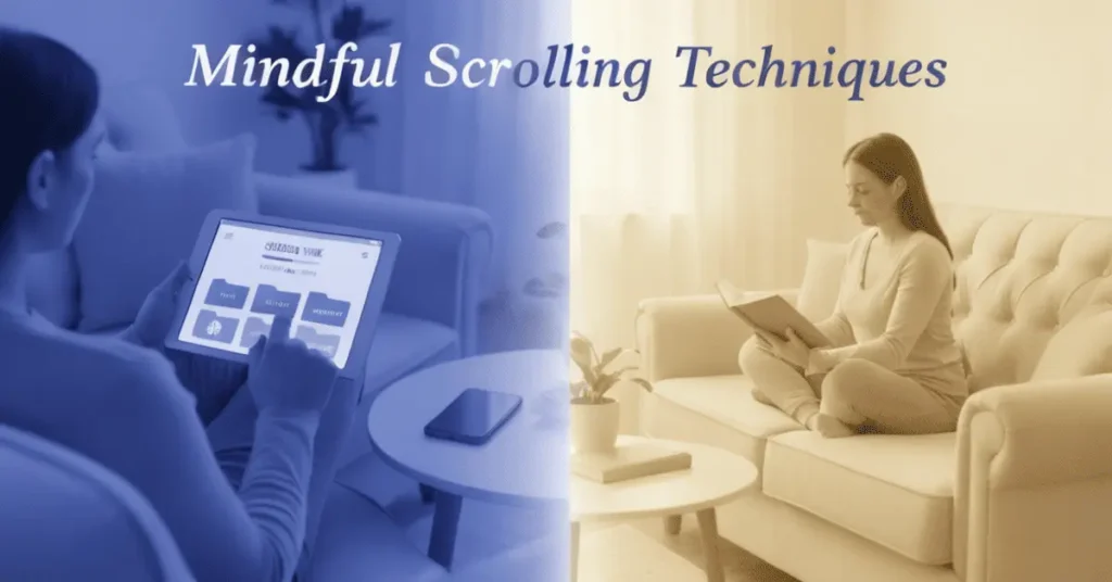 Mindful scrolling techniques for healthier phone habits and reduced screen time