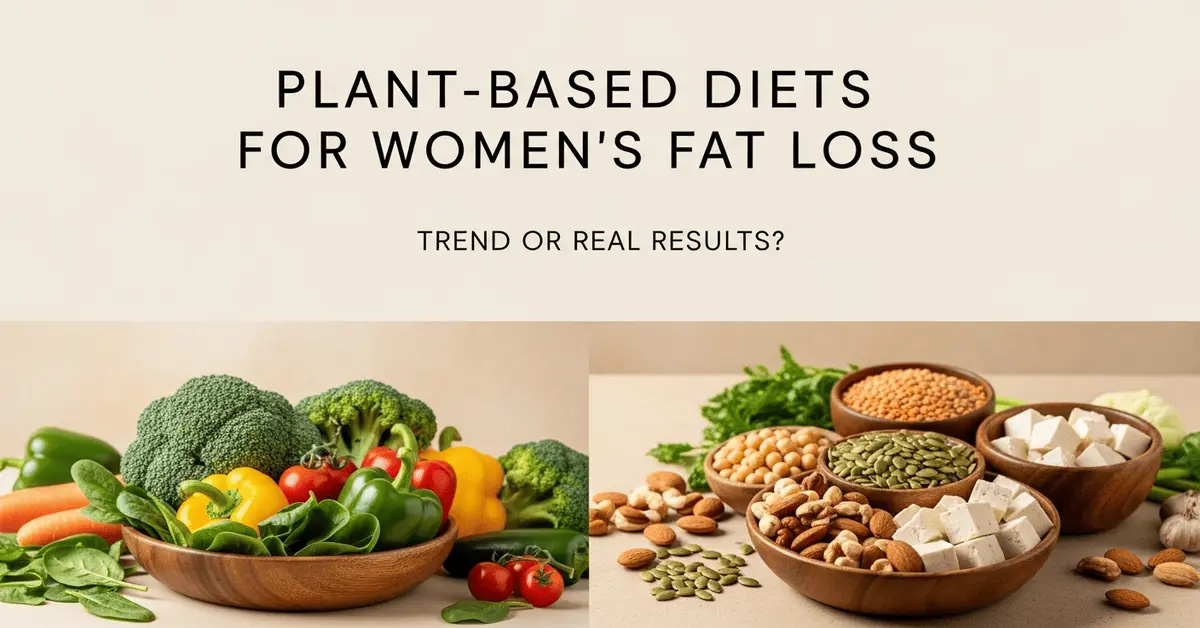 Plant-based diet for women’s fat loss and hormonal balance