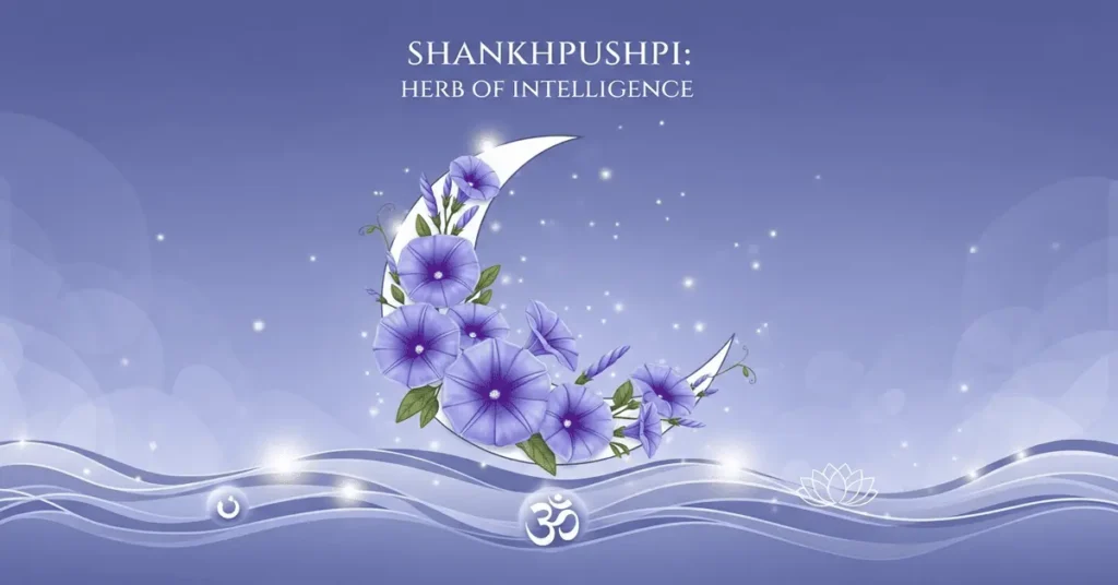 Shankhpushpi herb benefits for intelligence, focus, and brain power