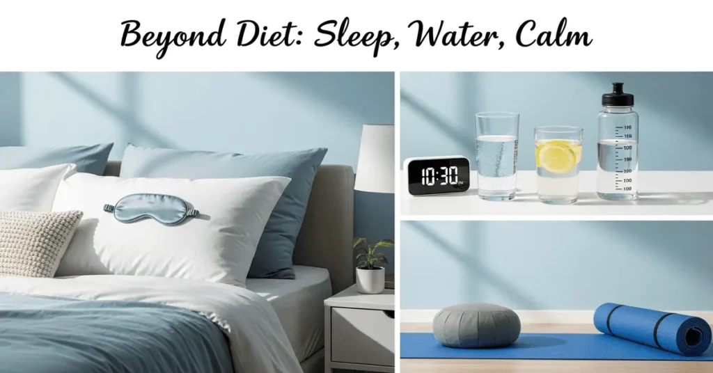 Sleep, hydration, and stress management tips for effective weight loss