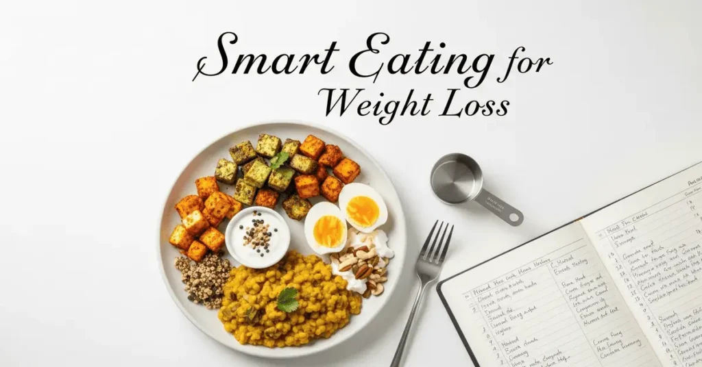 Healthy meal plan and smart eating tips for weight loss without exercise
