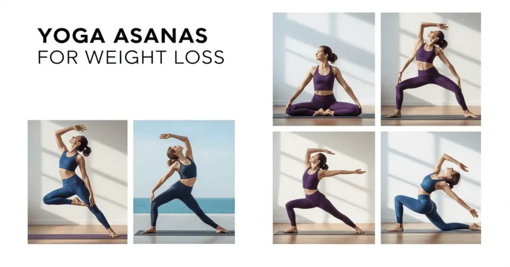 Effective Yoga Asanas for weight loss and inner balance