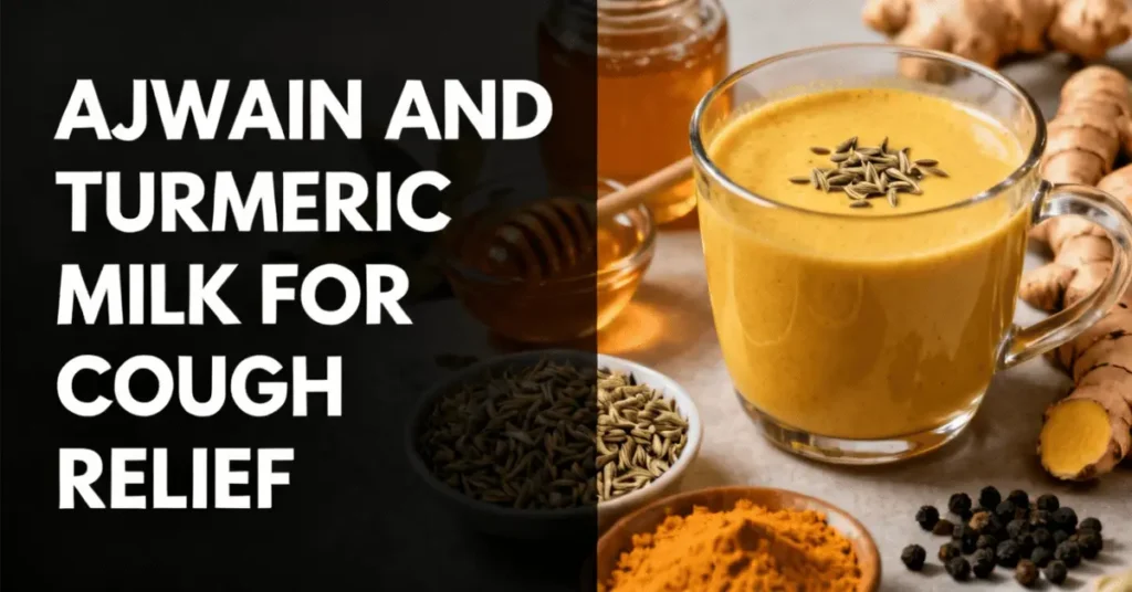 Easy recipe for ajwain and turmeric milk – step-by-step Ayurvedic preparation