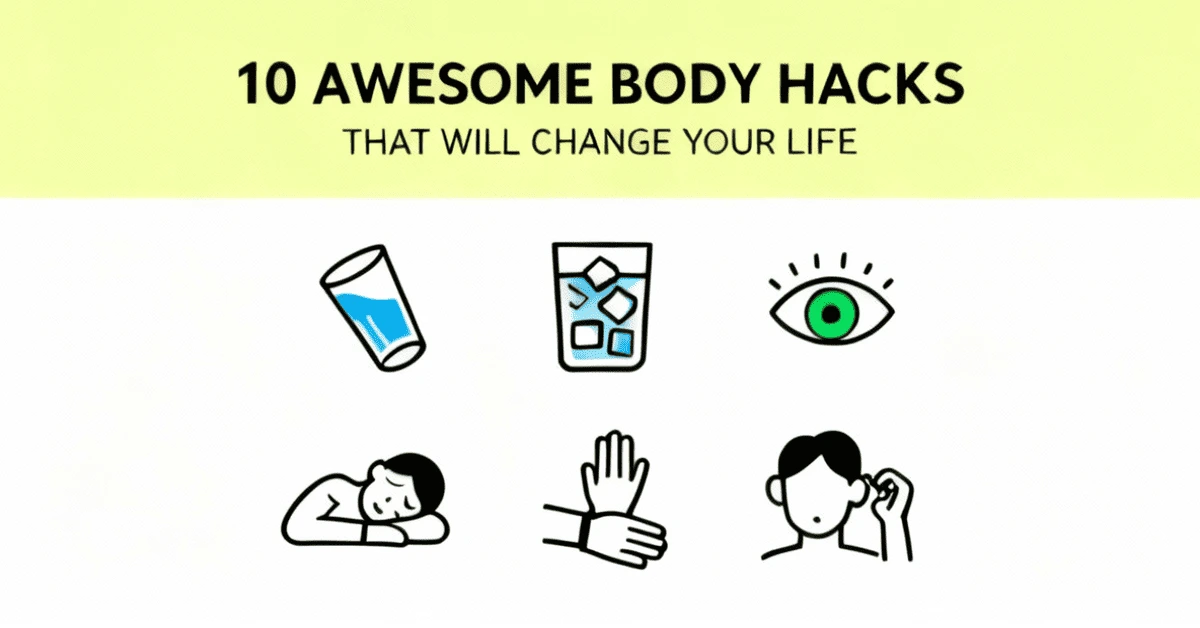 10 Awesome Body Hacks That Will Change Your Life