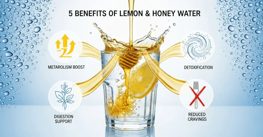 Benefits of lemon and honey water for fat loss and better digestion