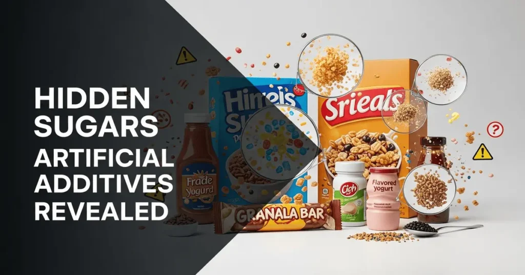 Hidden sugars and artificial additives revealed in everyday foods