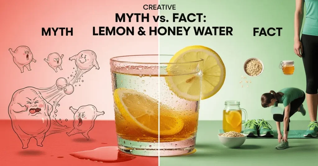 Myths and facts about lemon and honey water for weight loss